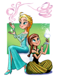 Elsa and Anna 2