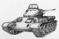 T-34/76(ペン画Ver.)