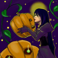 かぼちゃと魔女