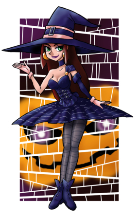 halloween witch その2